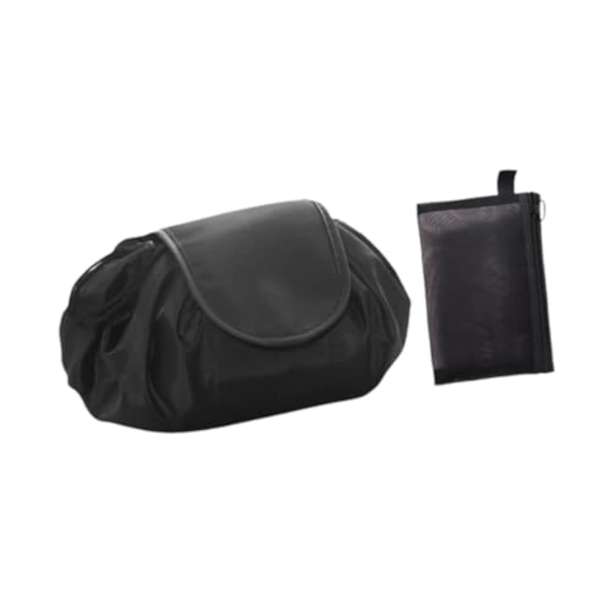 Durable Drawstring Makeup Bag Organizer for Travel, L Brush Bag